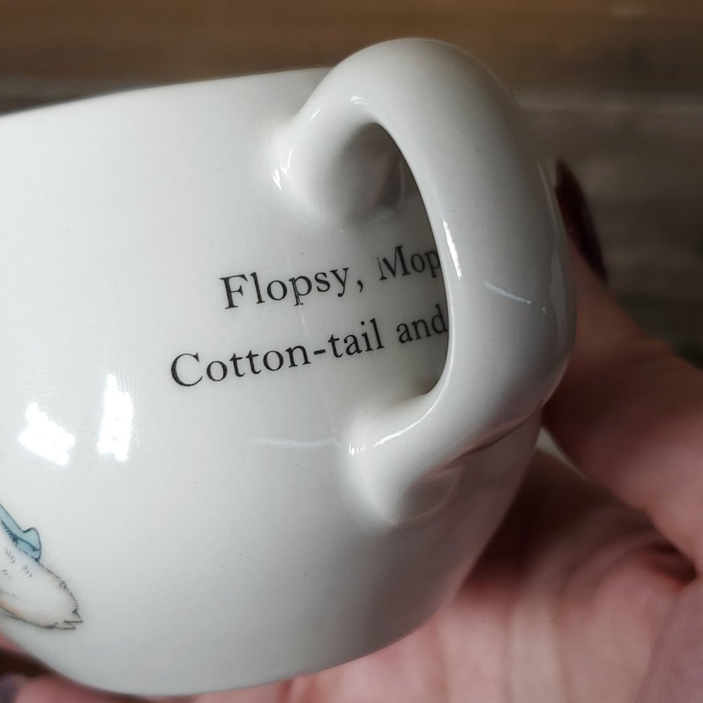Beatrix Potter's Peter Rabbit Wedgwood 2 piece mug and bowl set - Picture 3 of 12